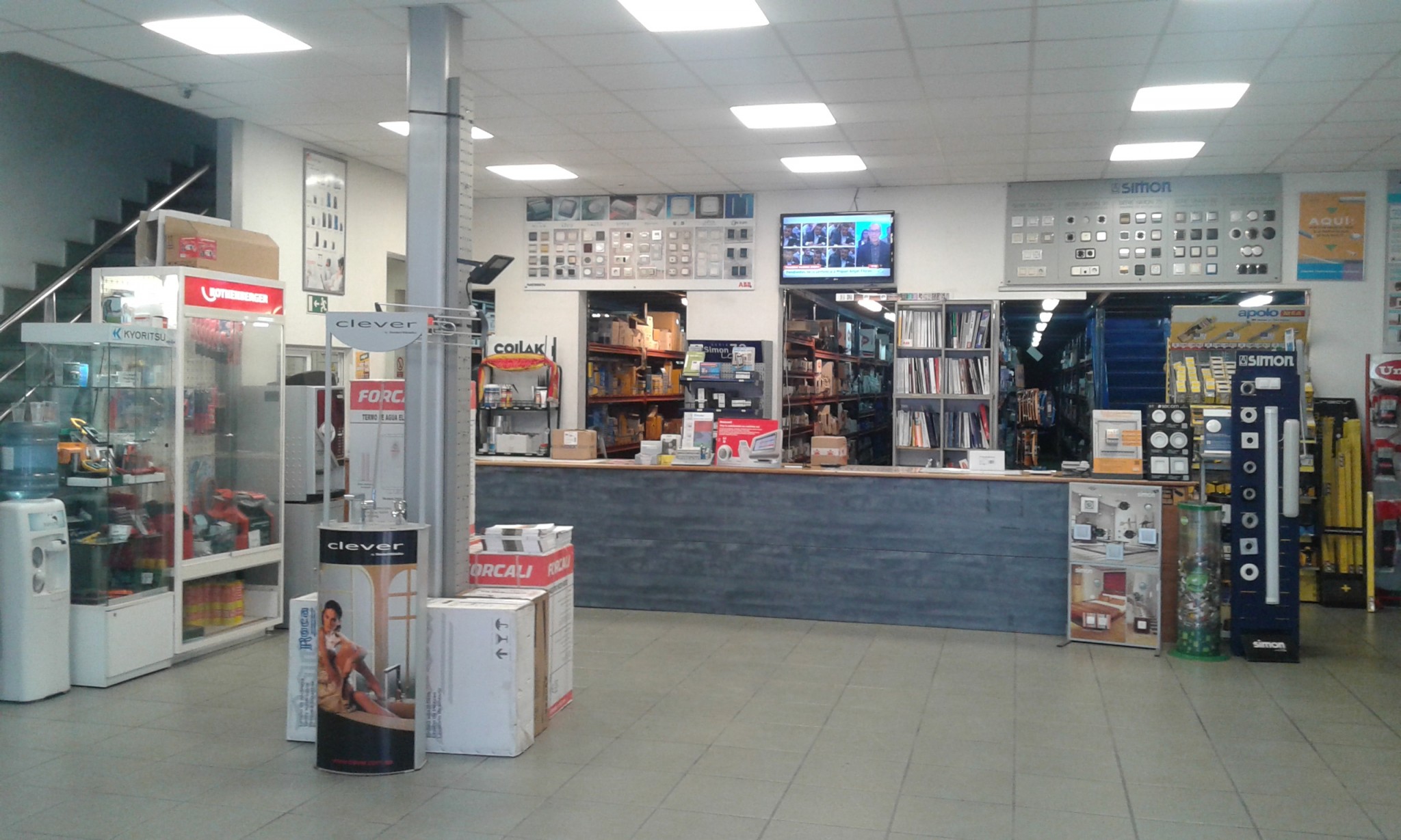 Almacen electrico en Santander, almacenes material electrico Santander, material electrico